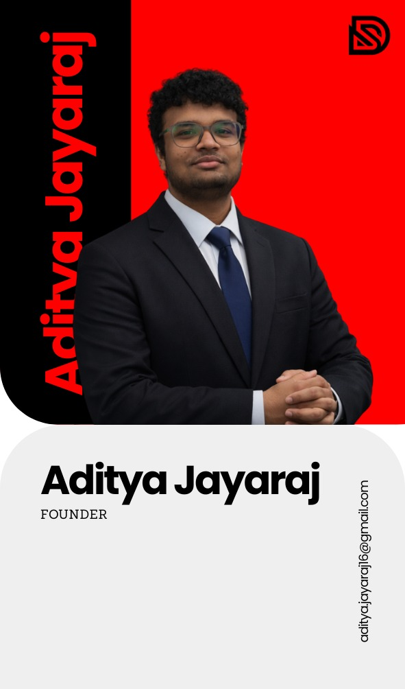 Aditya Jayaraj - Founder