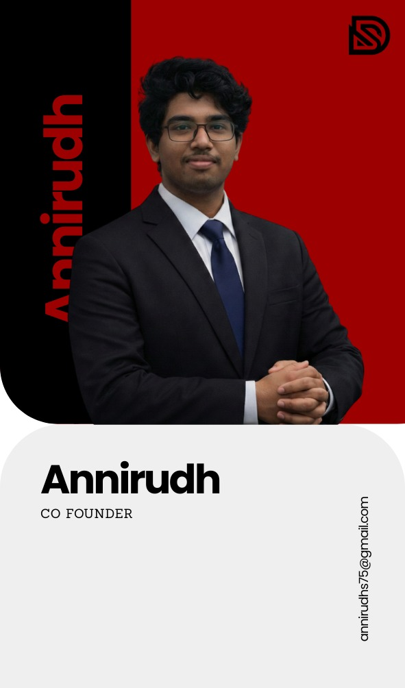 Annirudh - Co-Founder